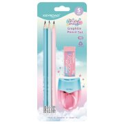Súprava školských pomôcok KEYROAD Pastel, blister 5 ks, mix farieb